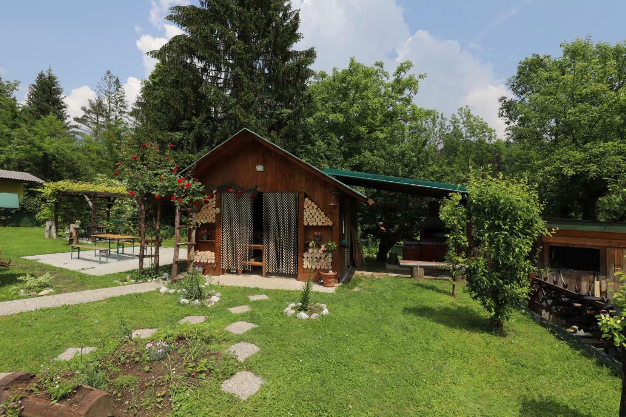 Adventure Cottage With Pool And Big Garden ブレッド エクステリア 写真